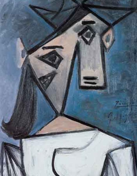 Pablo Picasso Classical Oil Paintings Woman'S Head
